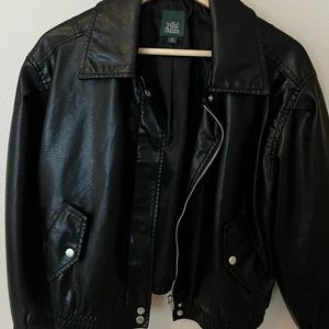 Wild Fable Faux Leather Moto Jacket